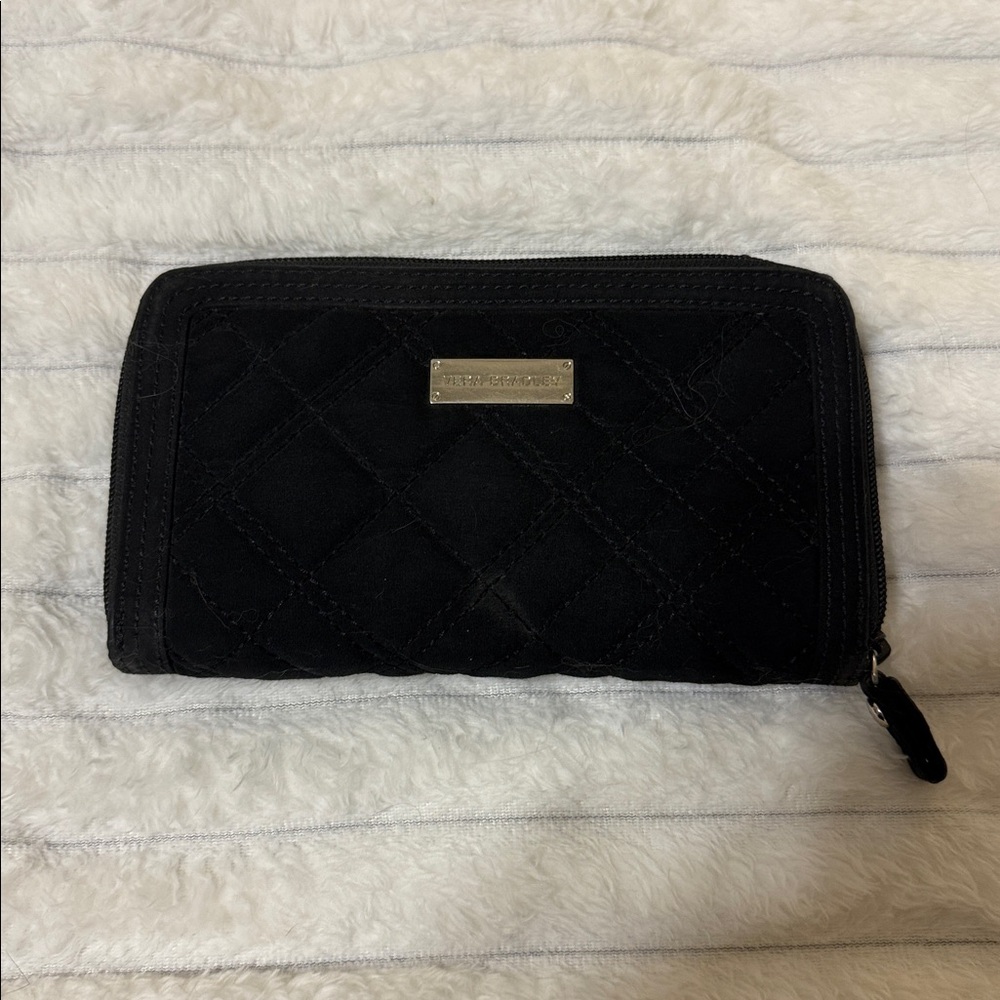 Vera Bradley Black Quilted Wallet